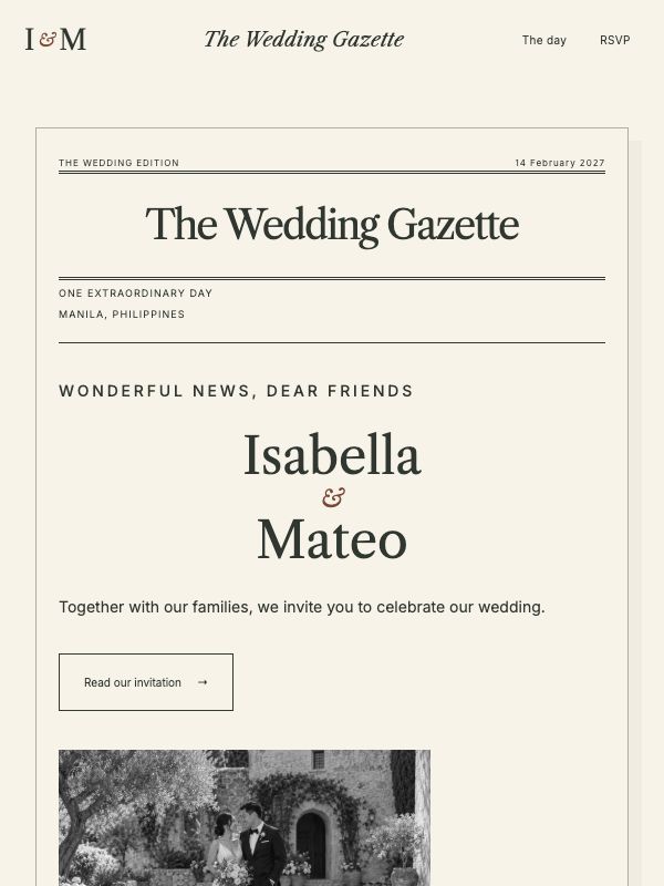 The Gazette — Design dei siti